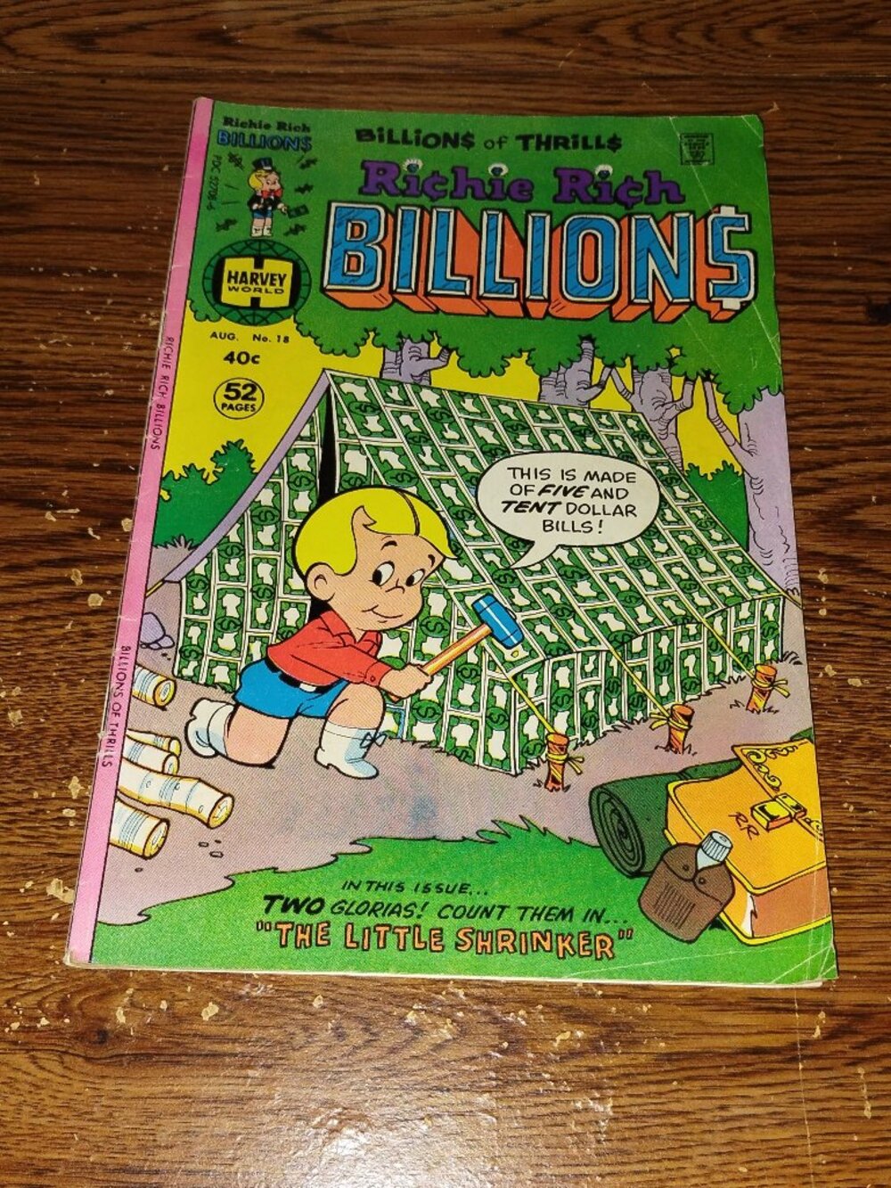 Richie Rich Billions #18  (Harvey Comics, 1977)